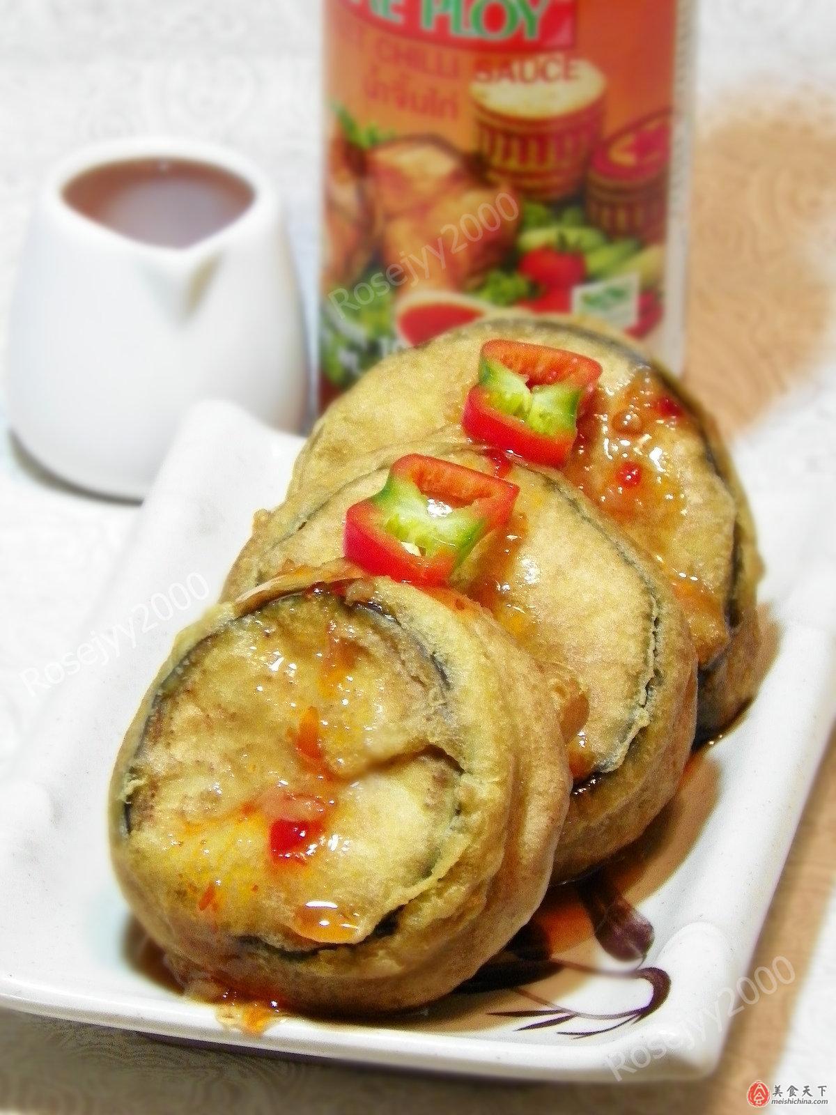 茄子炖肉如何切圆茄子_茄子盒_绿皮茄子和紫皮茄子