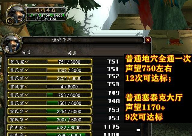 魔兽世界声望_魔兽世界声望作用_声望魔兽世界