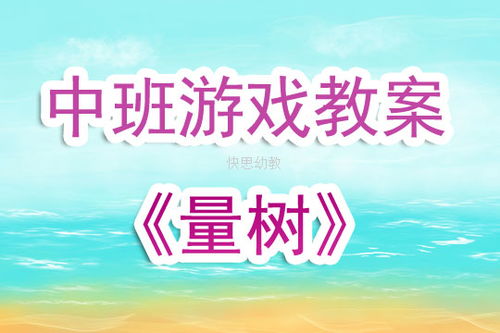 测量中班游戏,探索幼儿发展轨迹的奥秘