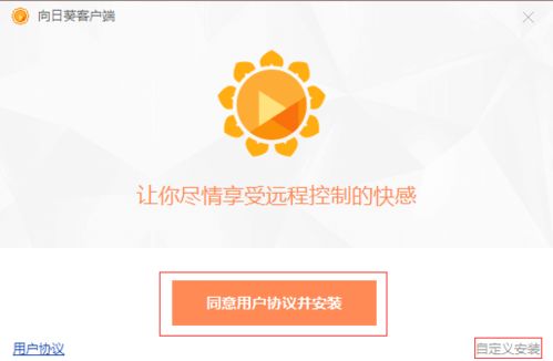 向日葵远程控制客户端 